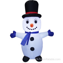 Snowman kembung percutian untuk Krismas